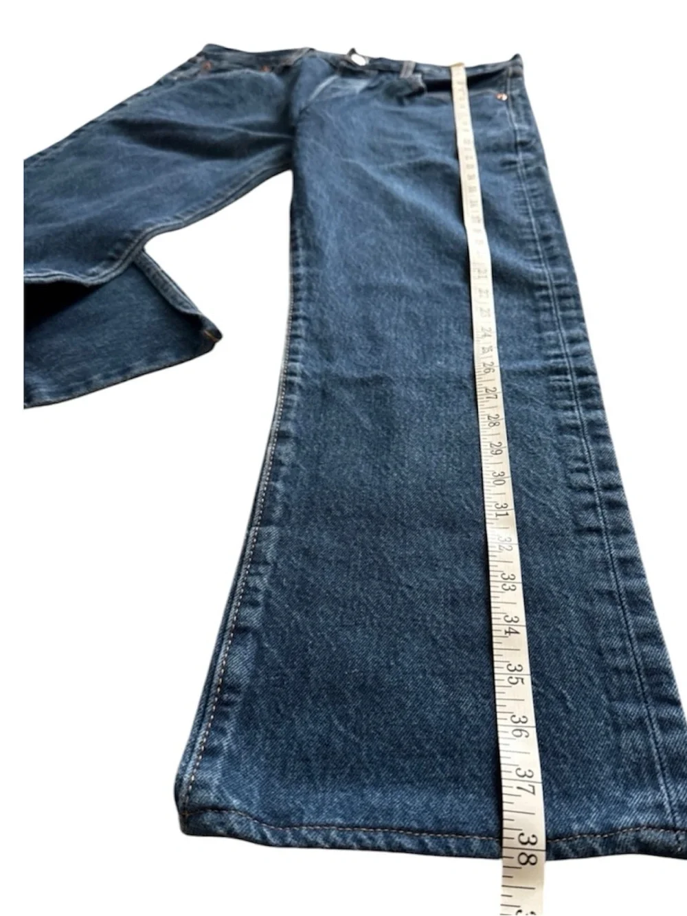 Levi’s 501 Original Fit Dark Wash Jeans Men’s 34x34 Button Fly Denim